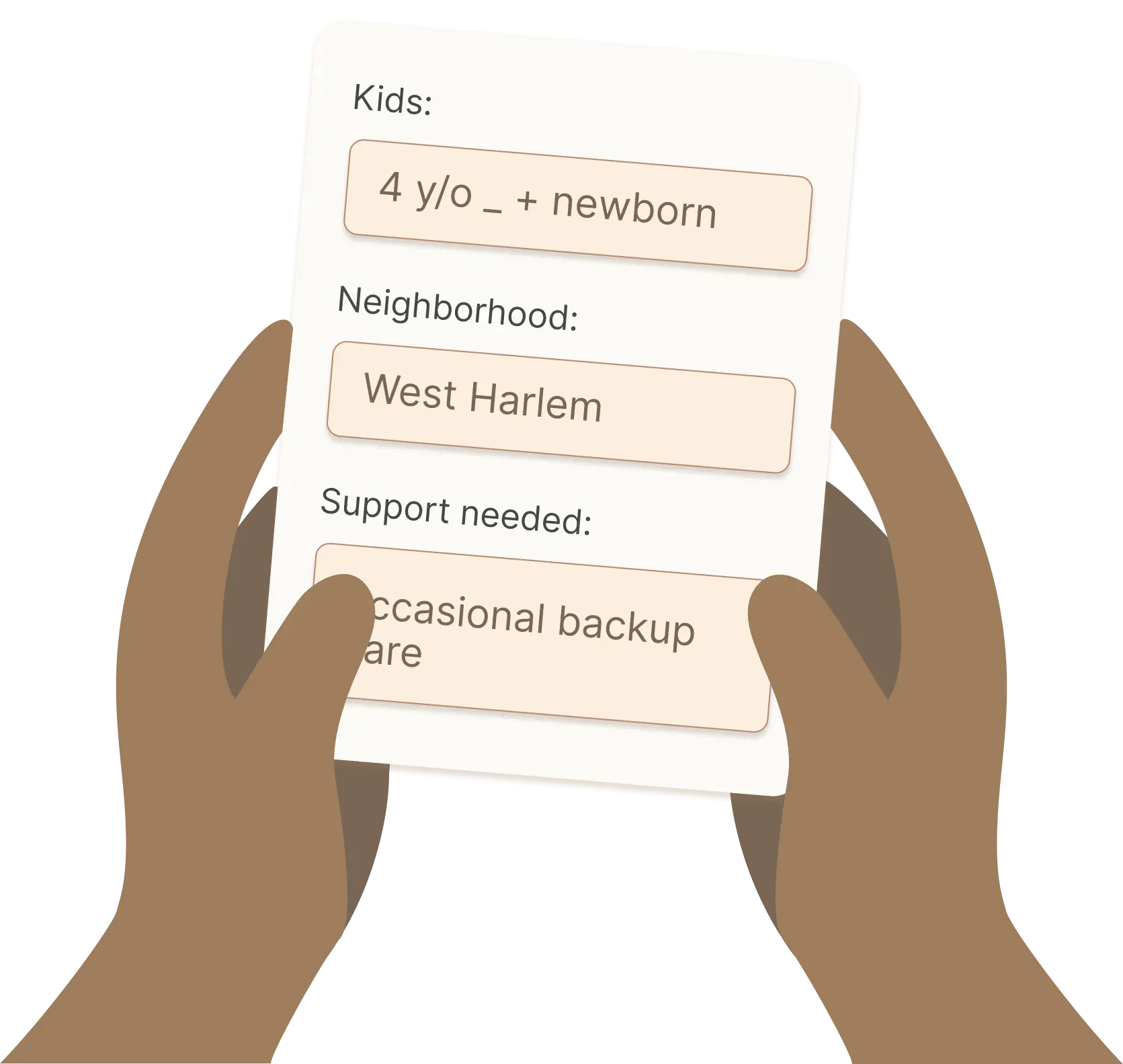 Family information form